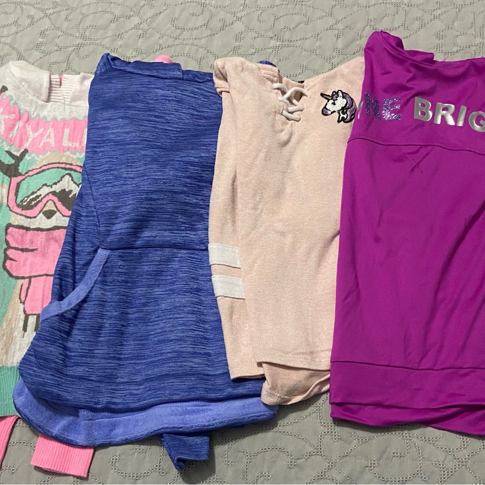 Girl’s size 10-12 sweatshirt bundle